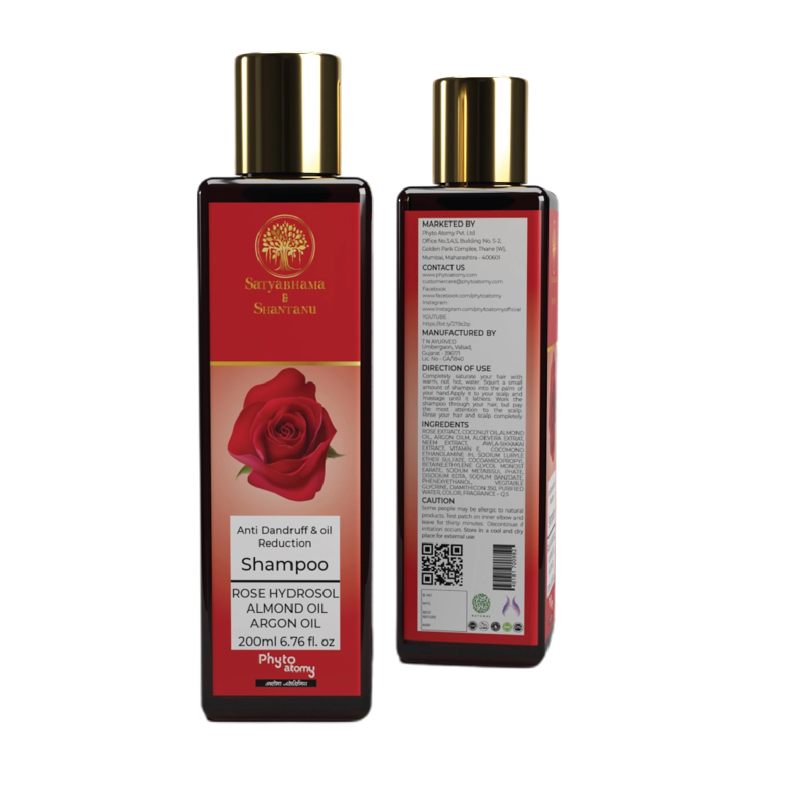 Rose Hydrosol Shampoo (200 ml)