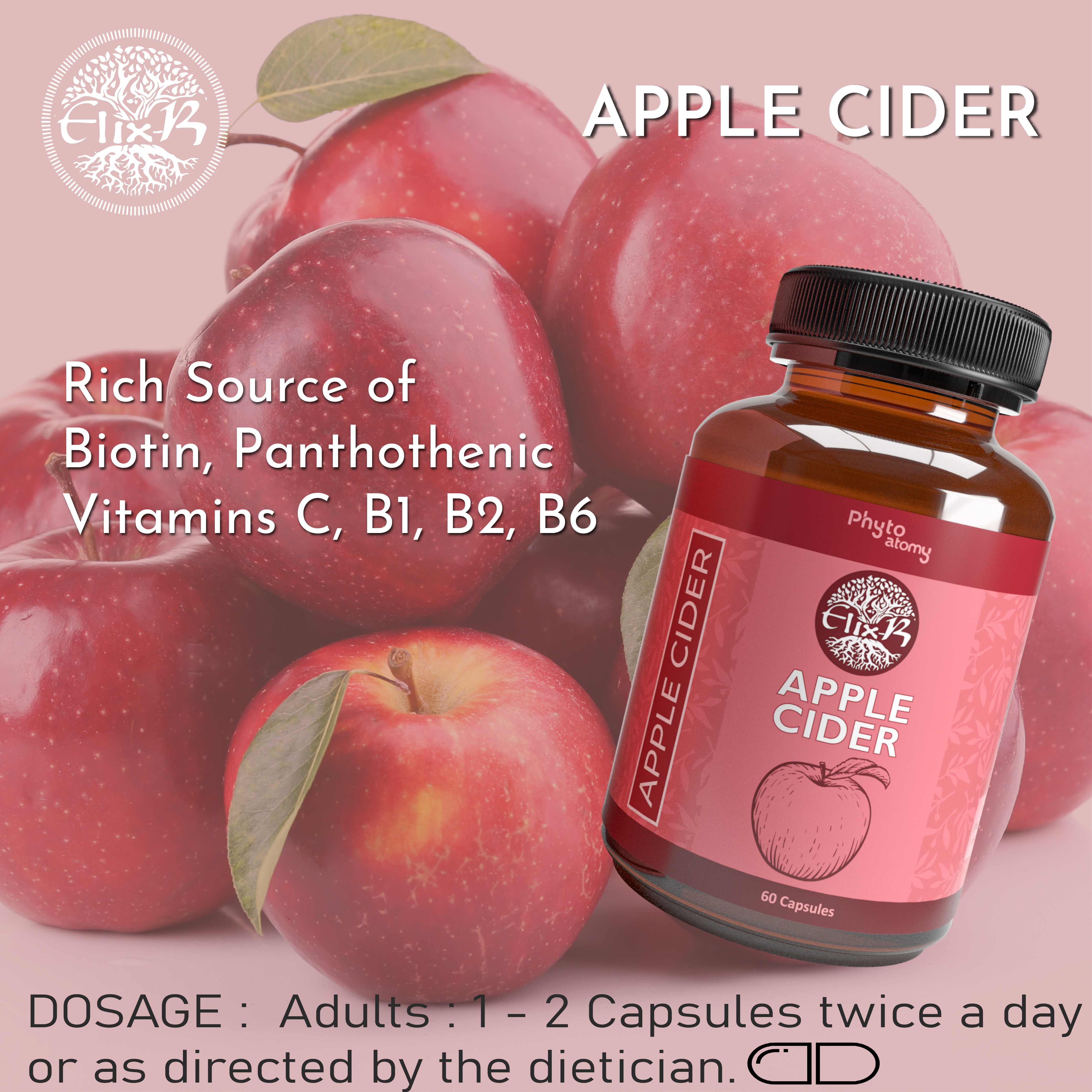 Apple Cider Capsules (60 Capsules) - HS00531