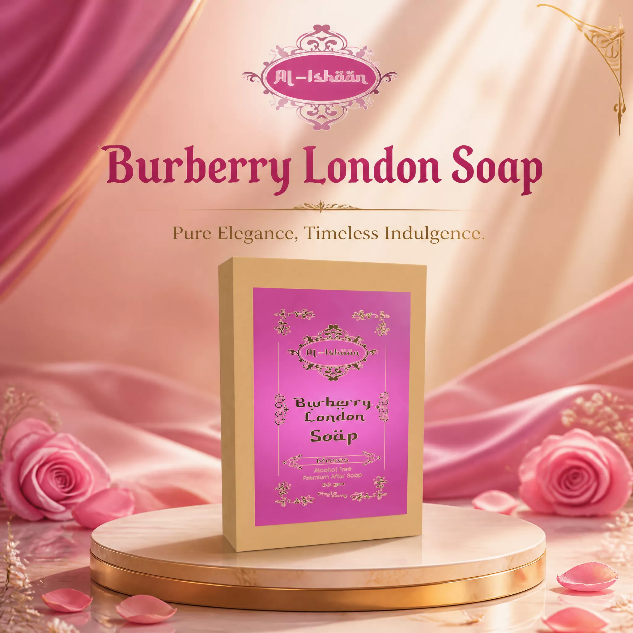 RBV B2B Burberry London Attar Soap (50g)- 43 Pcs.