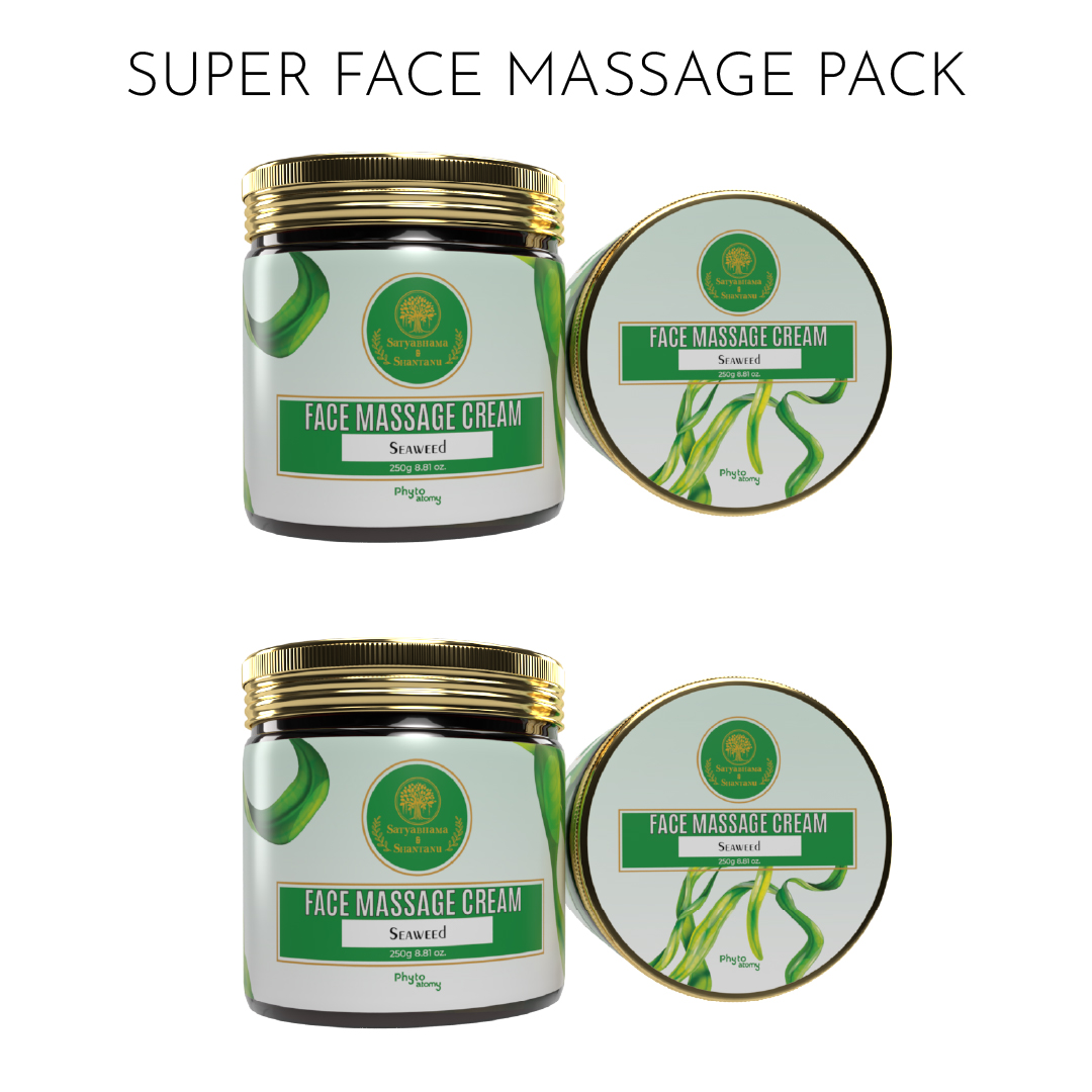 Pack of Two Sea Weed Face Massage Cream (250g)