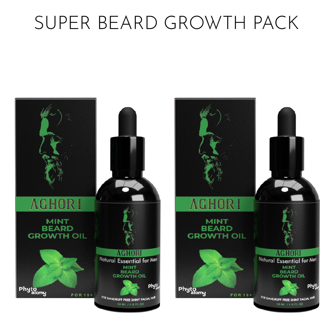 Pack of Two Beard Growth Activator with Onion & Ginger Oil (50 ml)