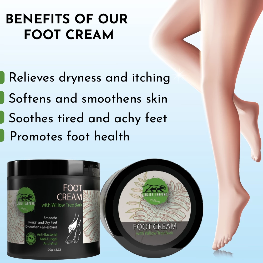 Foot Cream with Willow Tree Bark