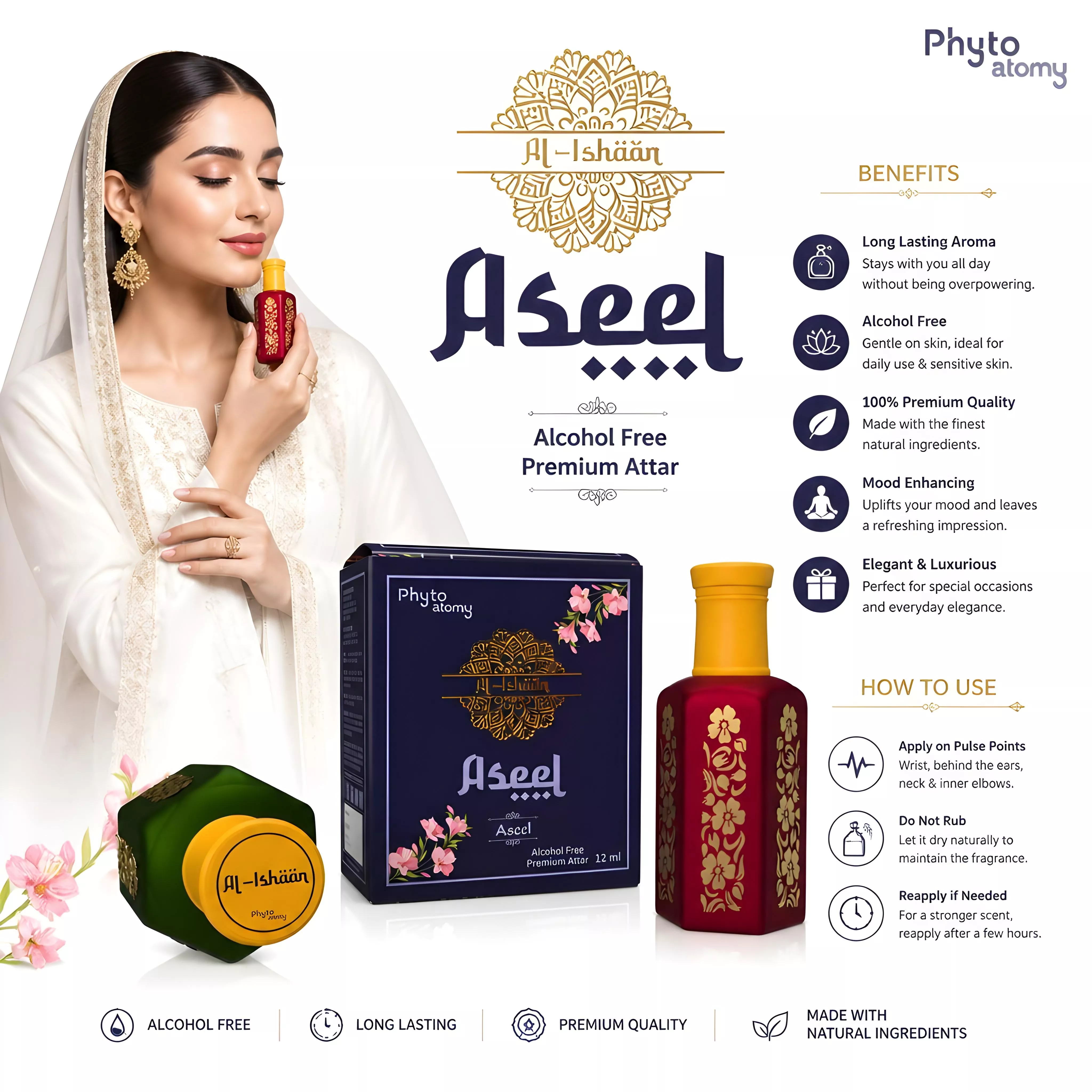Al Ishan Aseel Attar (12ml)