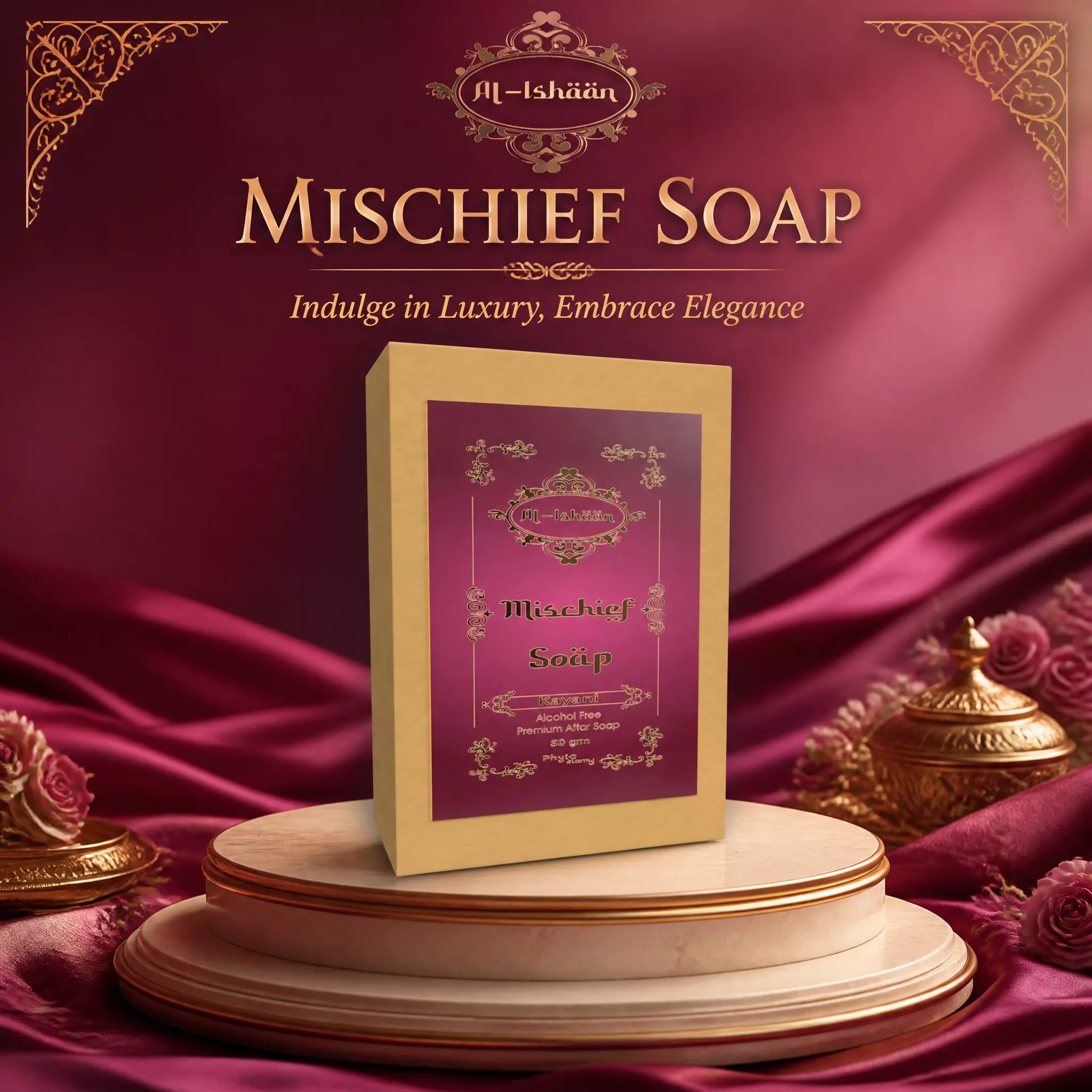 RBV B2B Mischief Attar Soap (50g)- 43 Pcs.