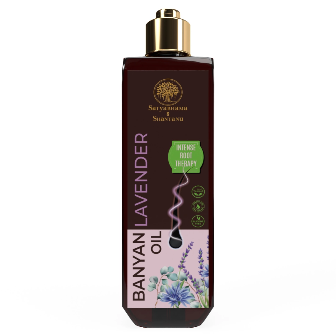 Banyan Lavender Hair Oil (200 ml)-24 Pcs.