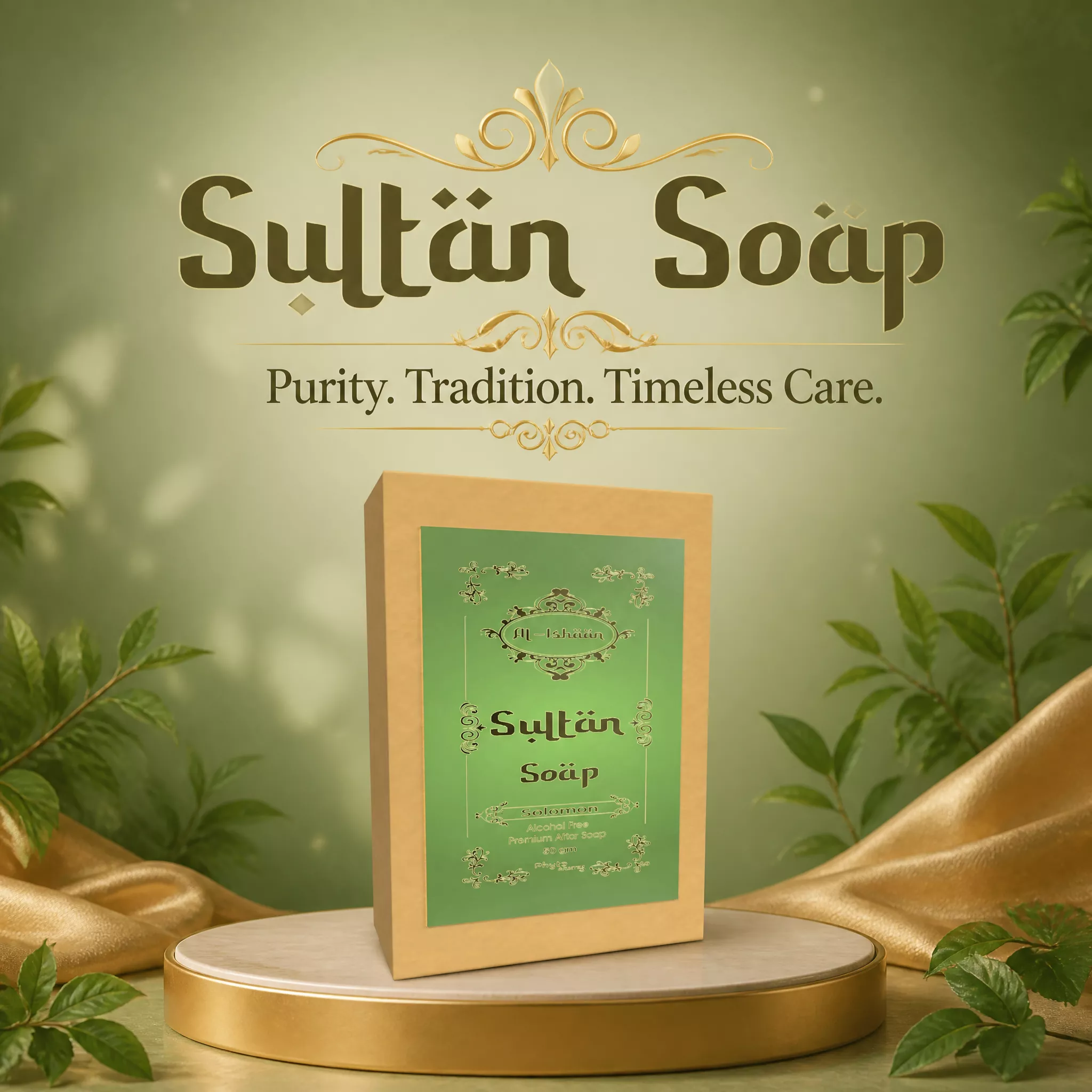 RBV B2B Sultan Attar Soap (50g)- 43 Pcs.