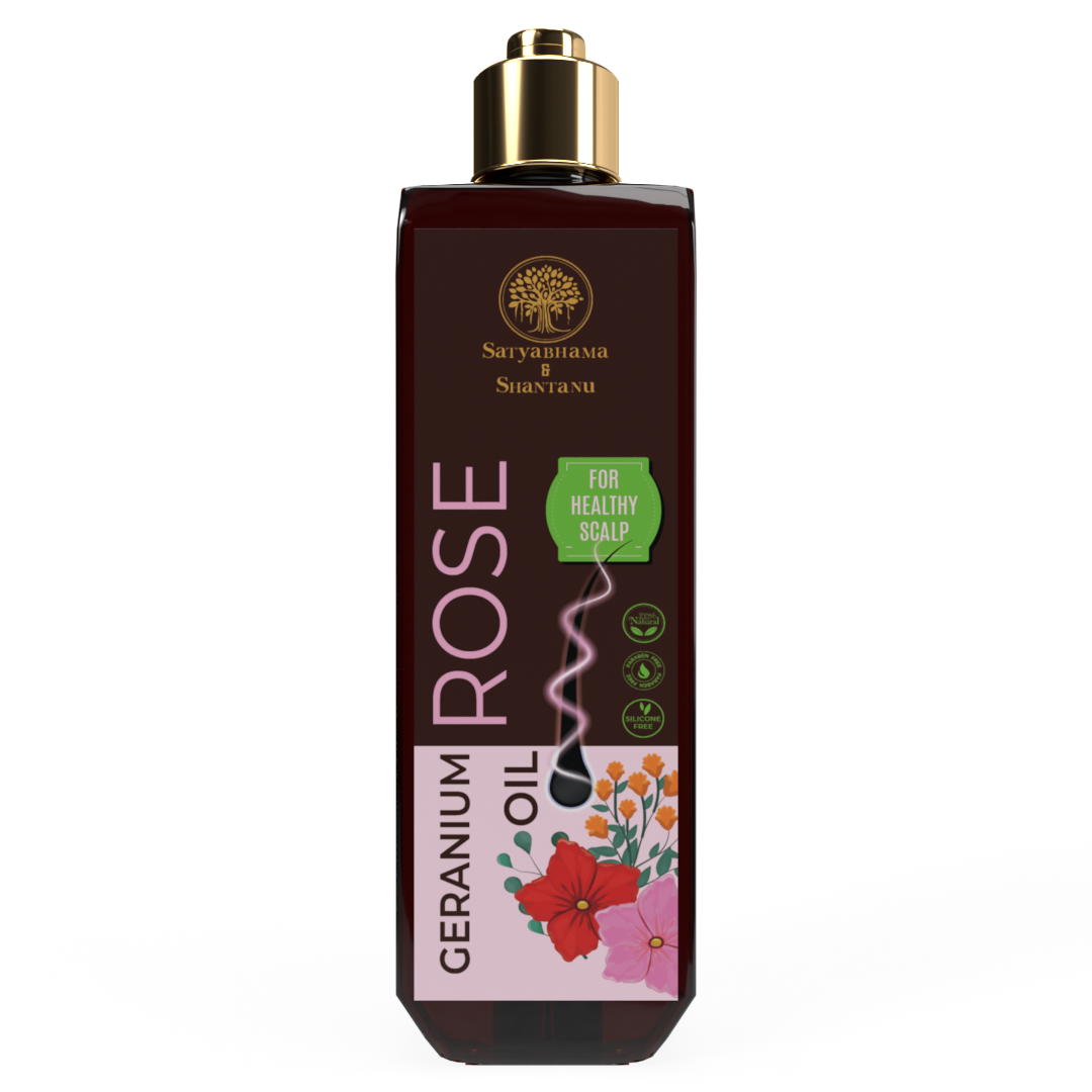 Geranium Rose Hair Oil (200 ml) 