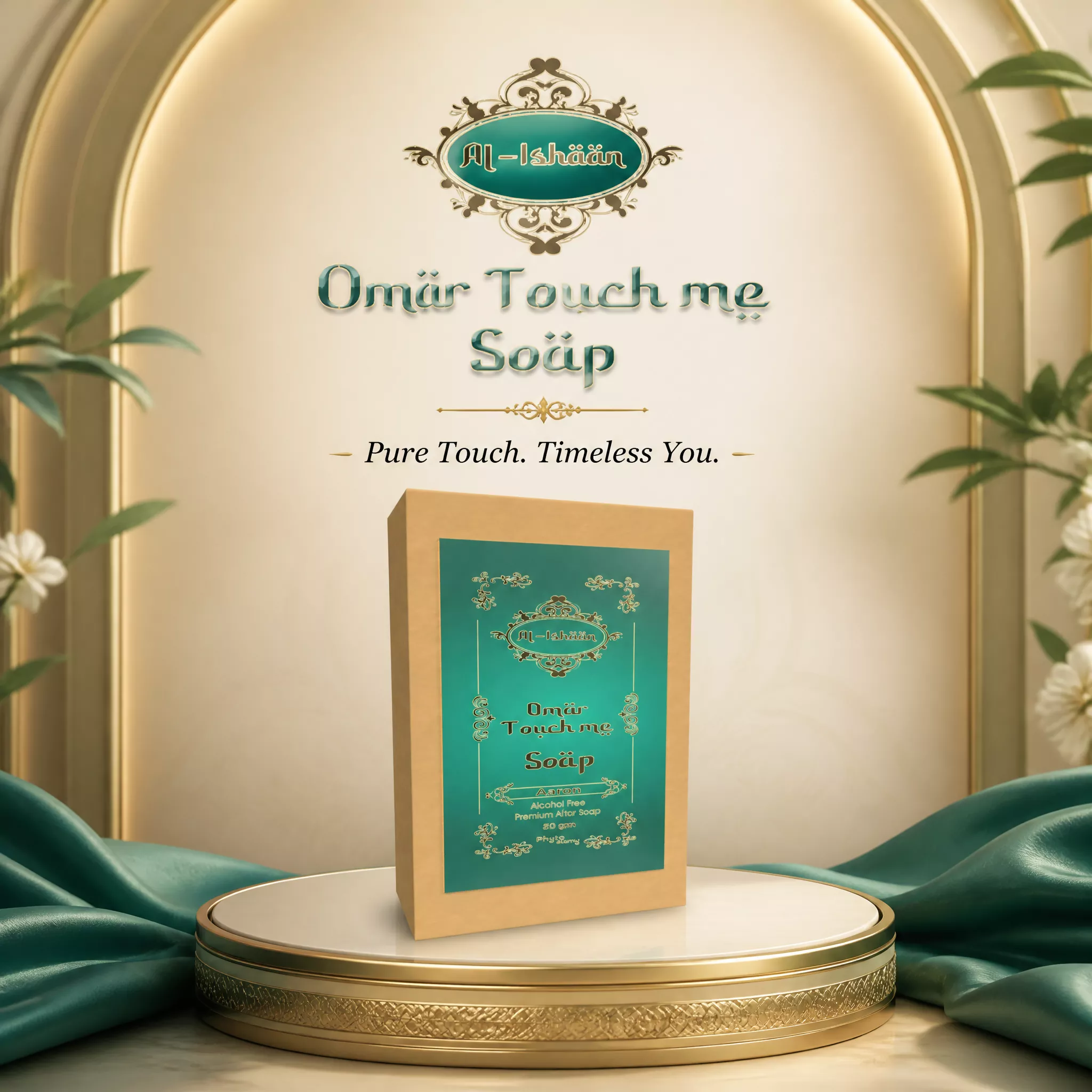 RBV B2B Omar Touch Me Attar Soap (50g)- 43 Pcs.