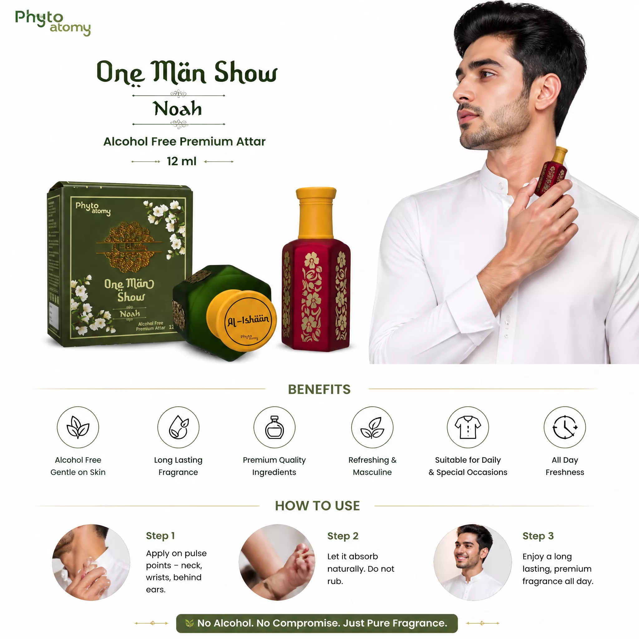 Al Ishan One Man Show Attar (12ml)