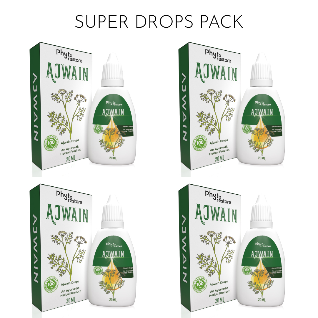 Pack of Four Ajwain Drop 20 ml
