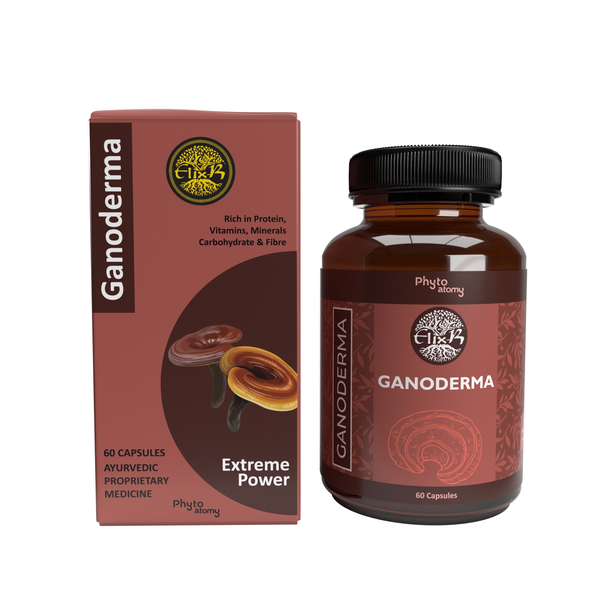Ganoderma (60 Capsule)