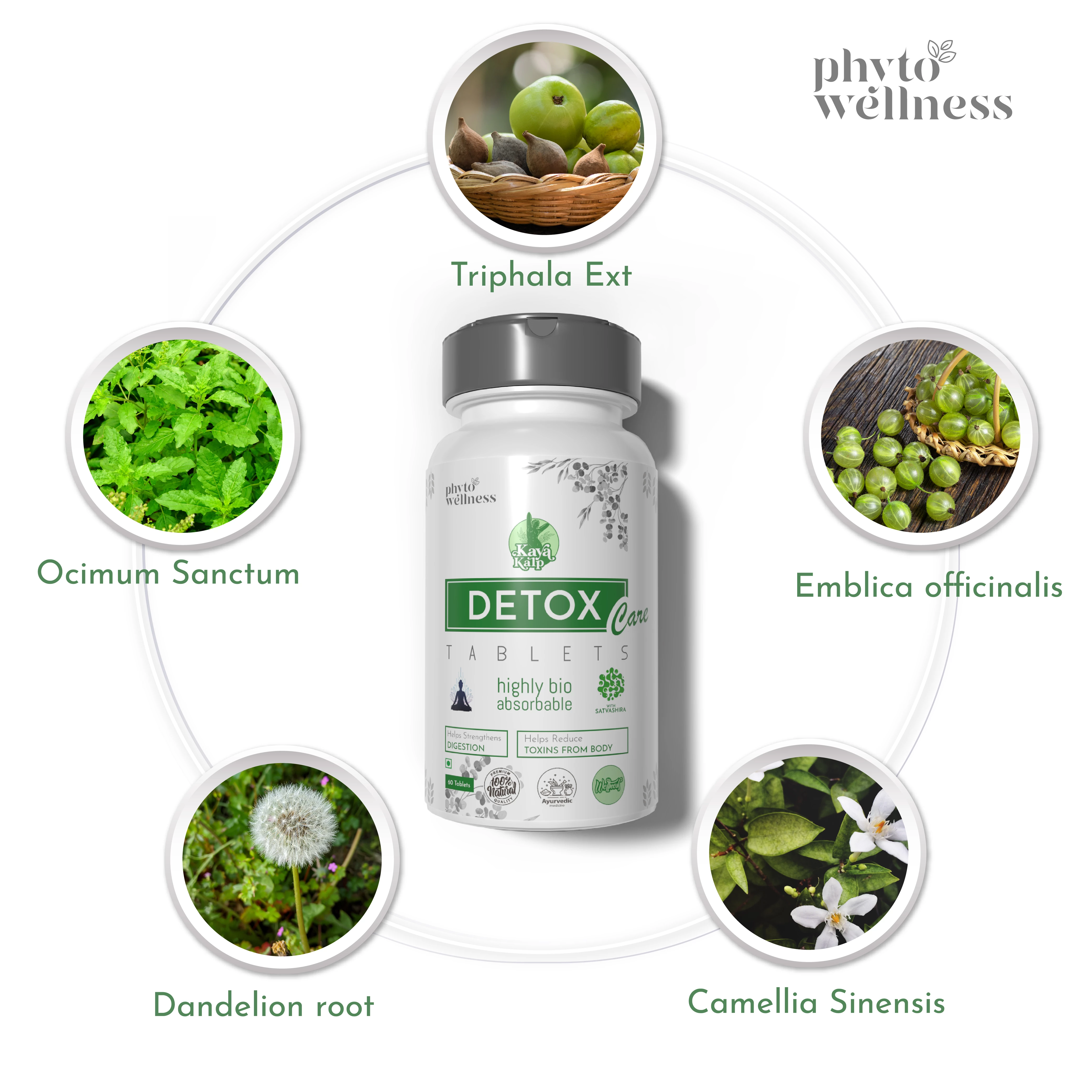 Probiotic Detoxification Care 60 Tablets (HS00602)