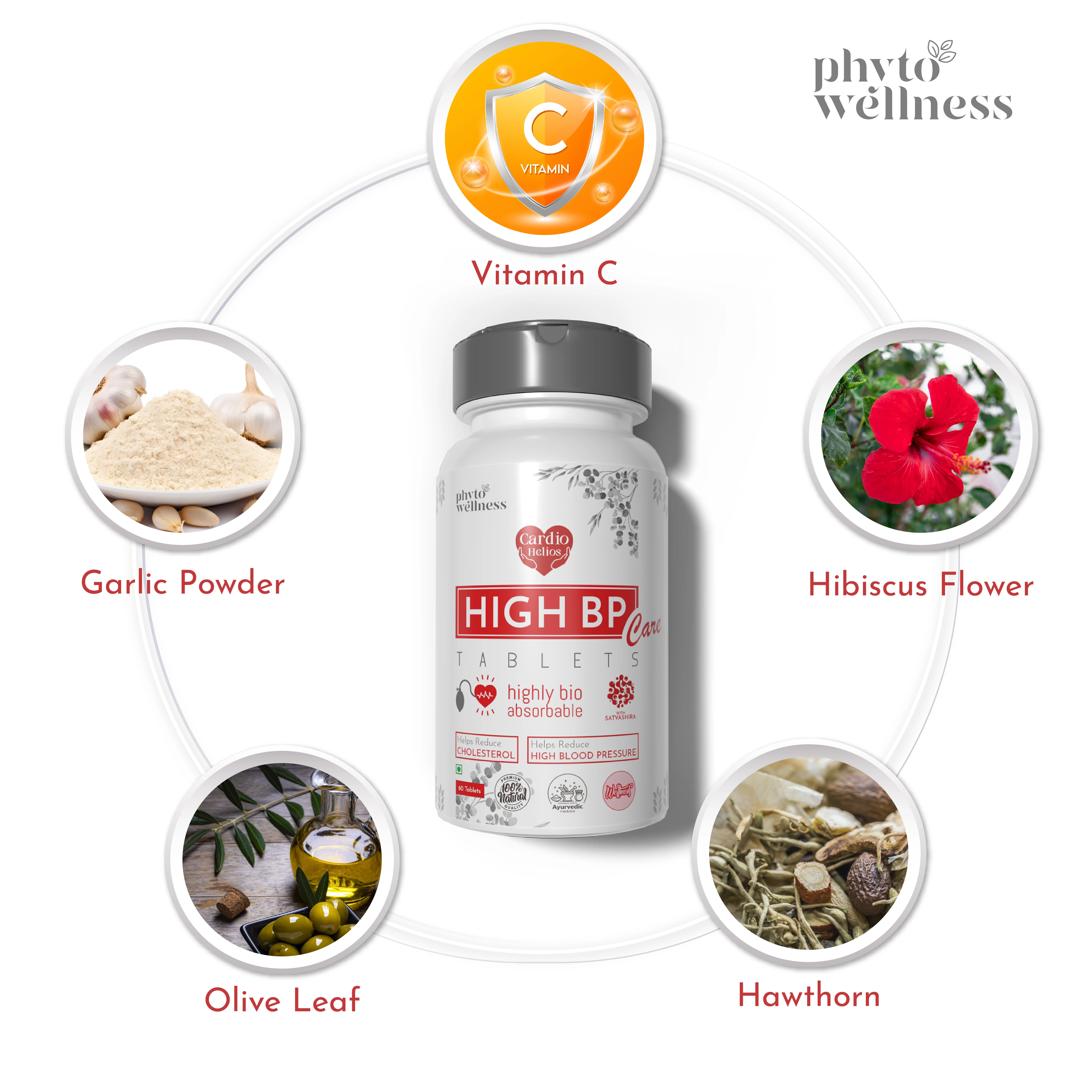 Probiotic High BP  60 Tablets (HS00608)