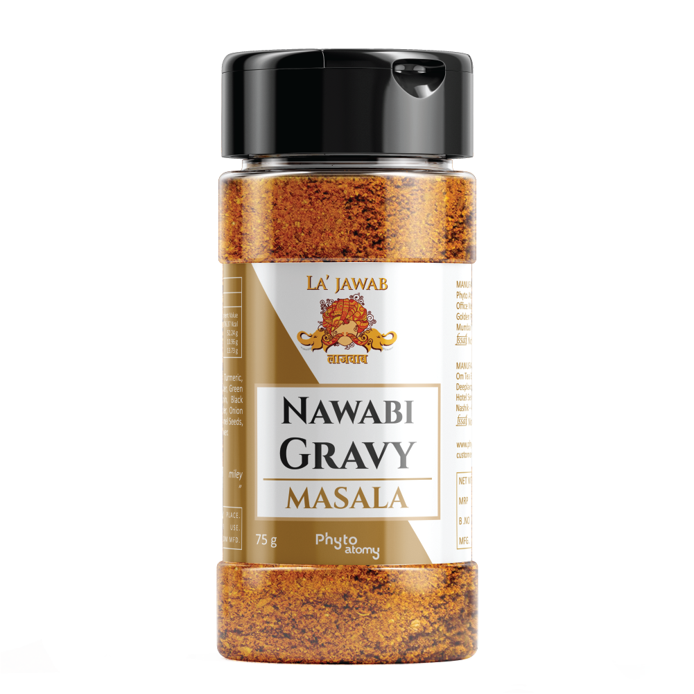 Lajawab Organics Nawabi Gravy Masala  75g