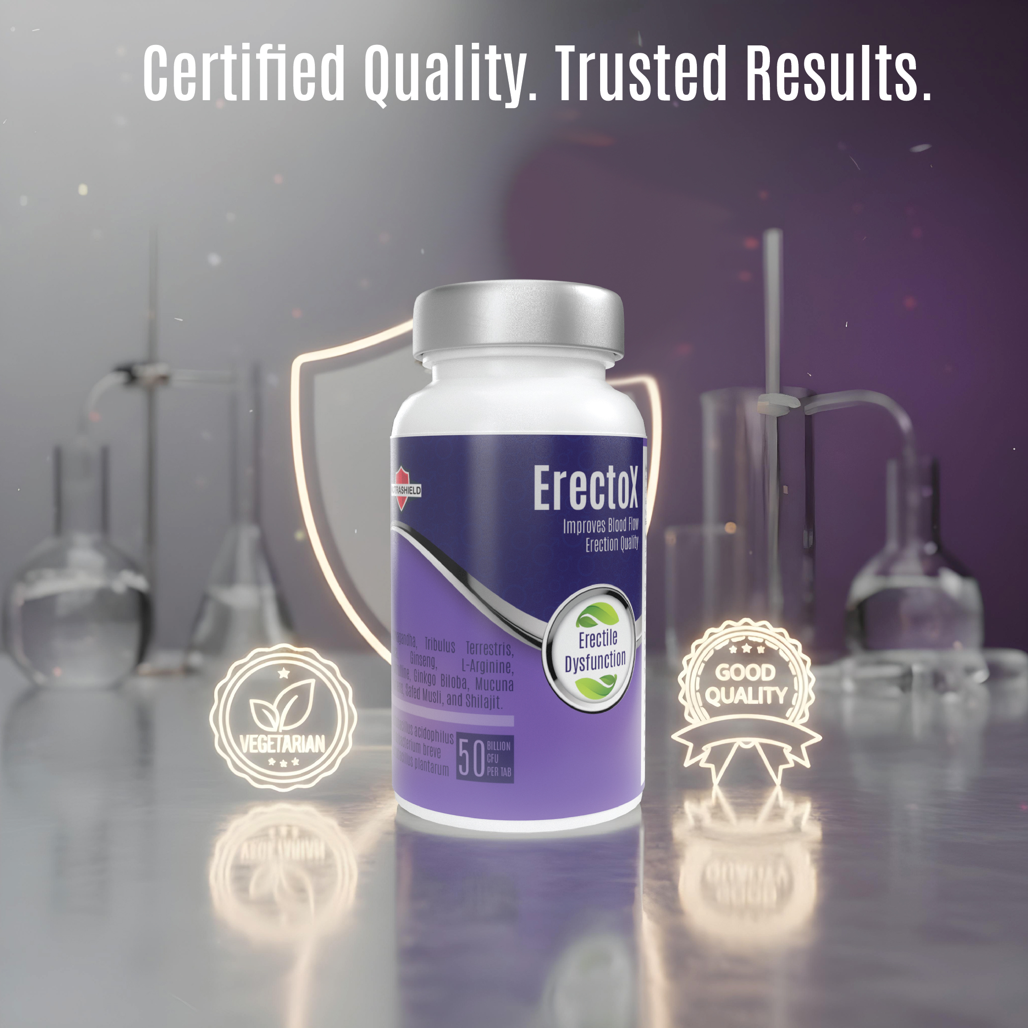 ERECTOX (Improves Blood Flow Erection Quality) (60 Tab) (HS00686)