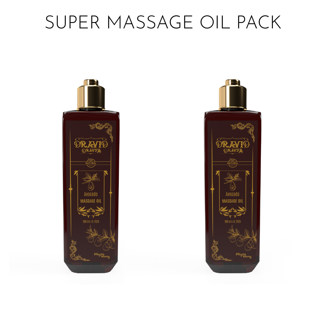 Pack of Two Avocado  Massage Oil (200 ml)