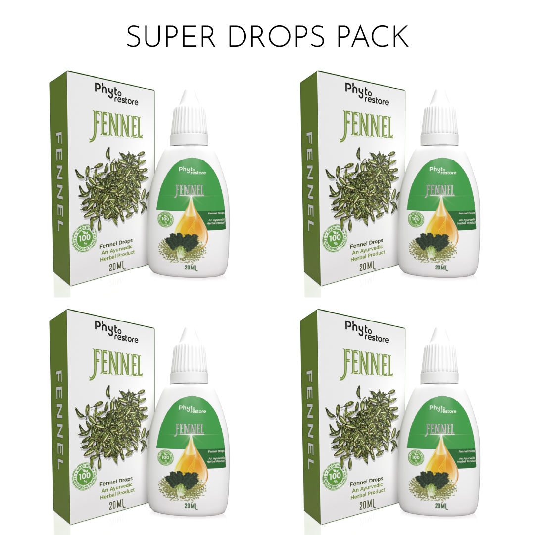 Pack of Four Fennel Drop 20 ml