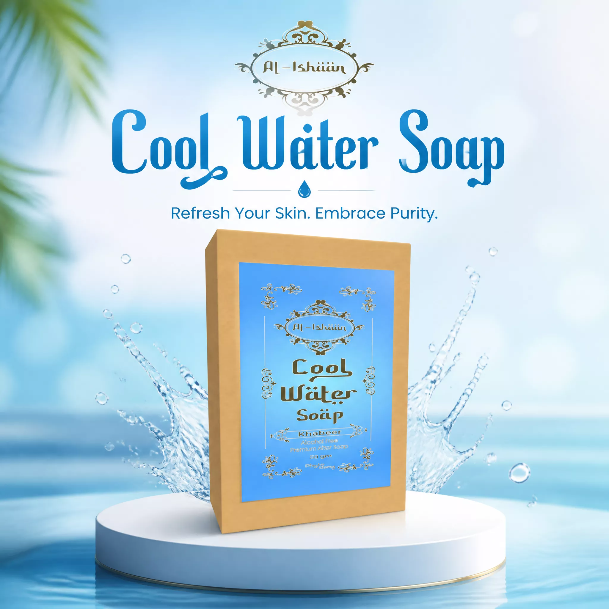 Cool Water Attar Soap (50g)