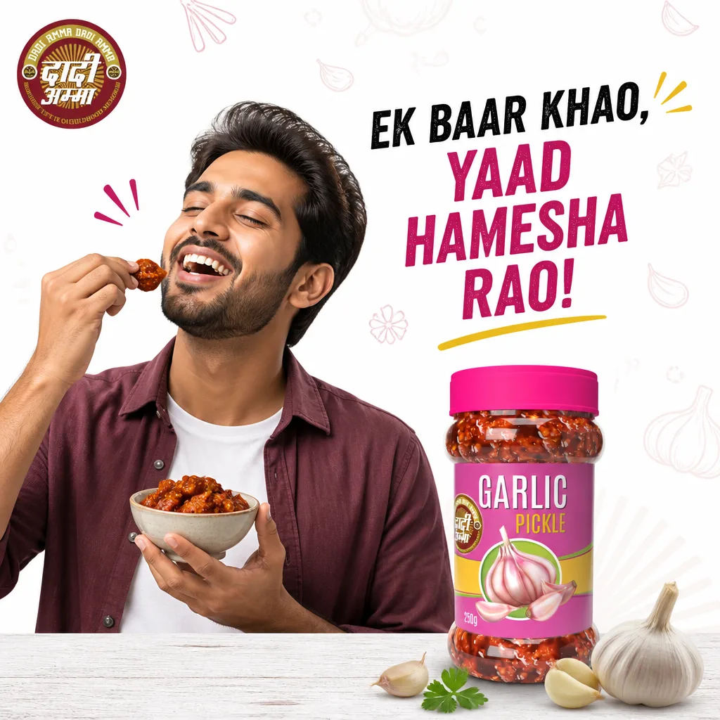 Dadi Amma Garlic Pickle 250g (F&00270)