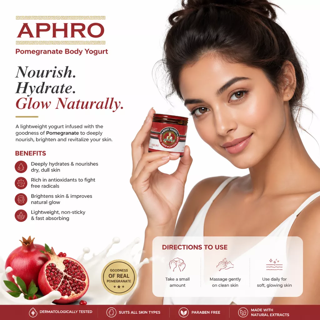 Pomegranate Body Yogurt (250g)