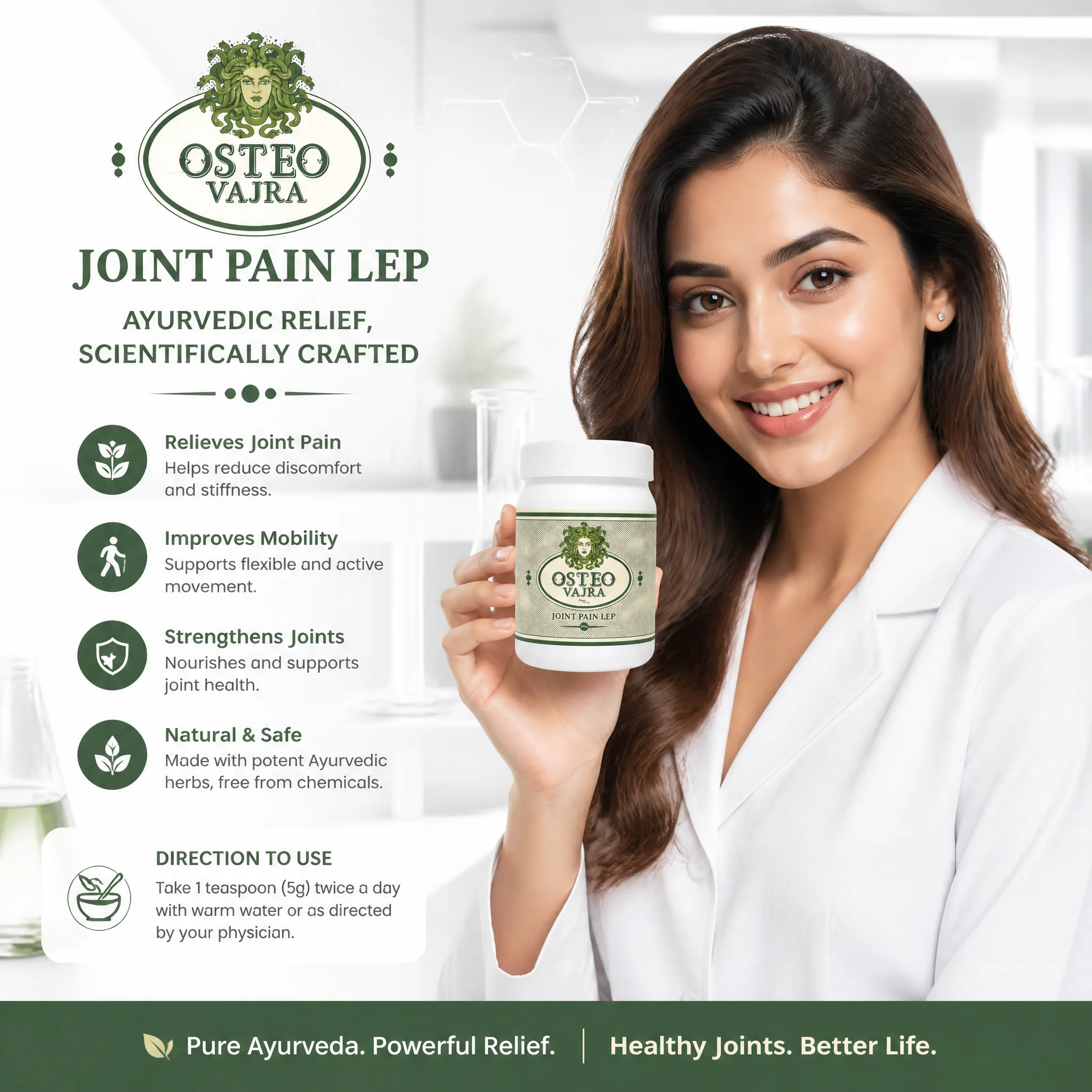 OSTEO VAJRA Joint Pain LEP (100GM) (HS00564)