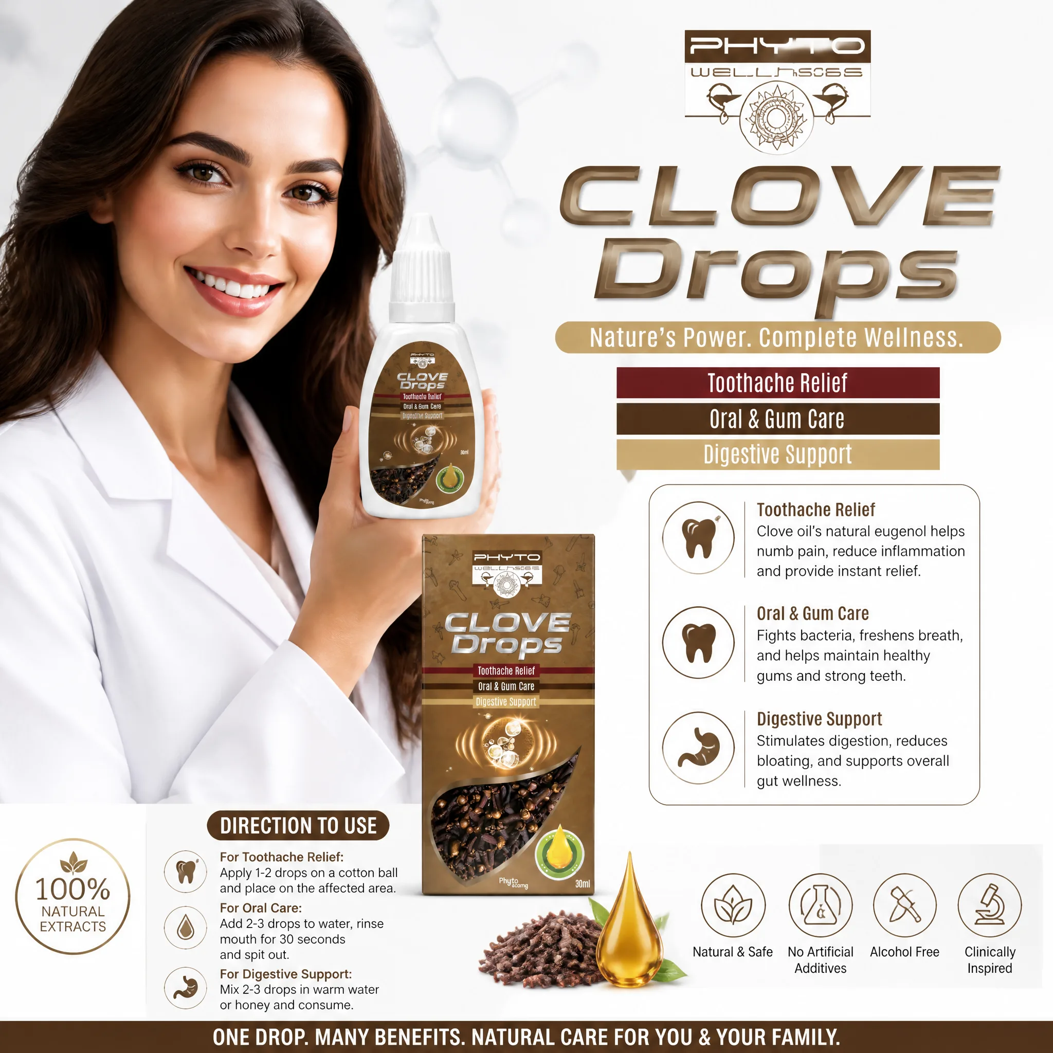 Clove Drop 30 ml (HS00529)