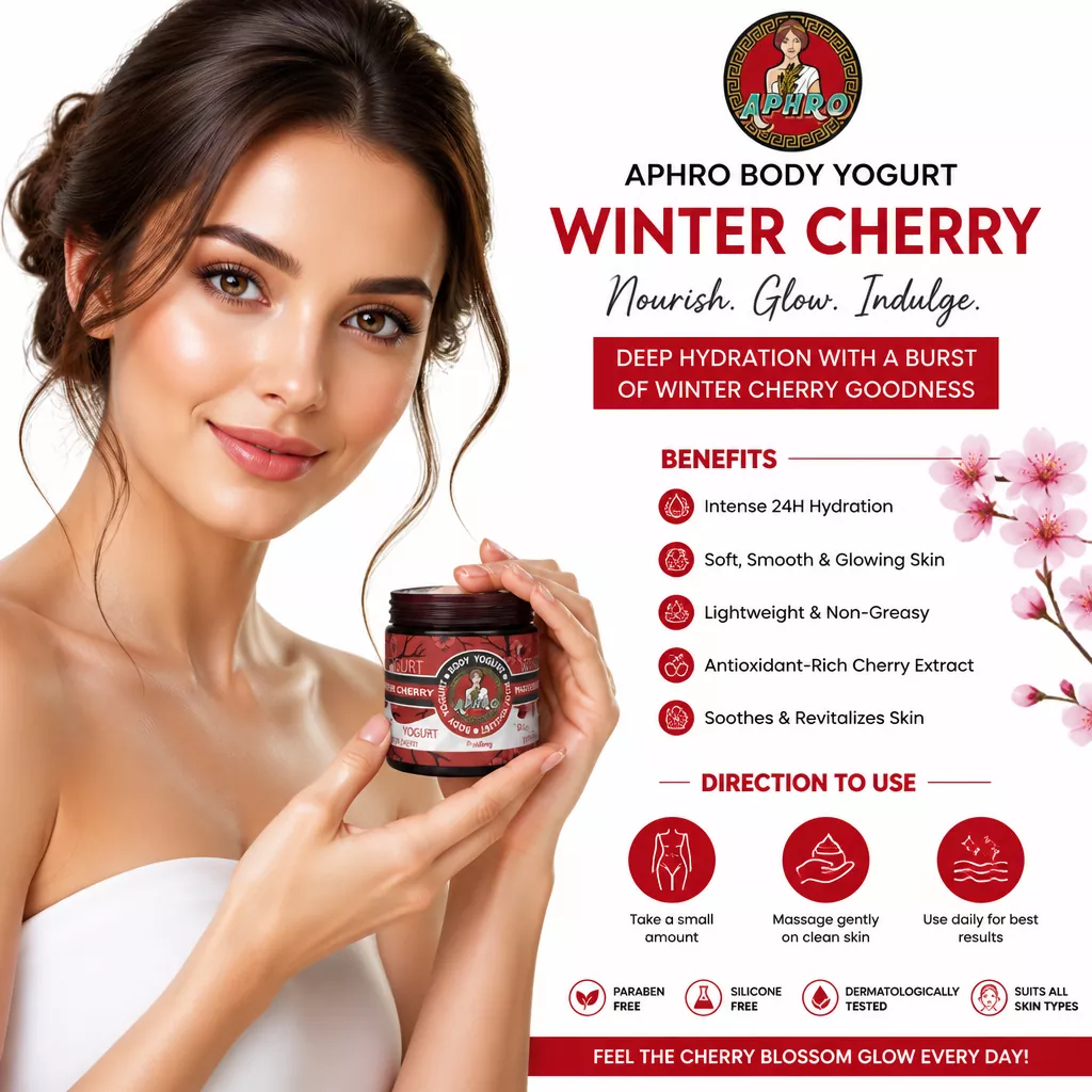 Winter Cherry Body Yogurt (250 g)