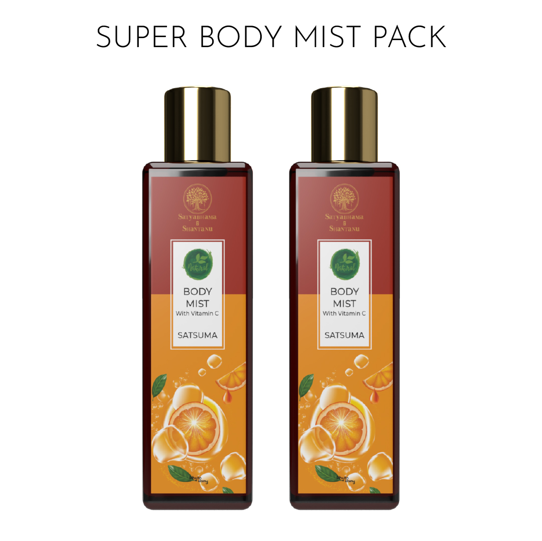 Pack of Two Satsuma Body Mist (200 ml)