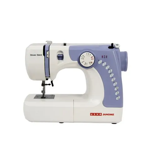 Consistency Usha Janome Dream Stitch Automatic Zig Zag Electric Sewing Machine, 7 Built In Stitches And 14 Stitch Function