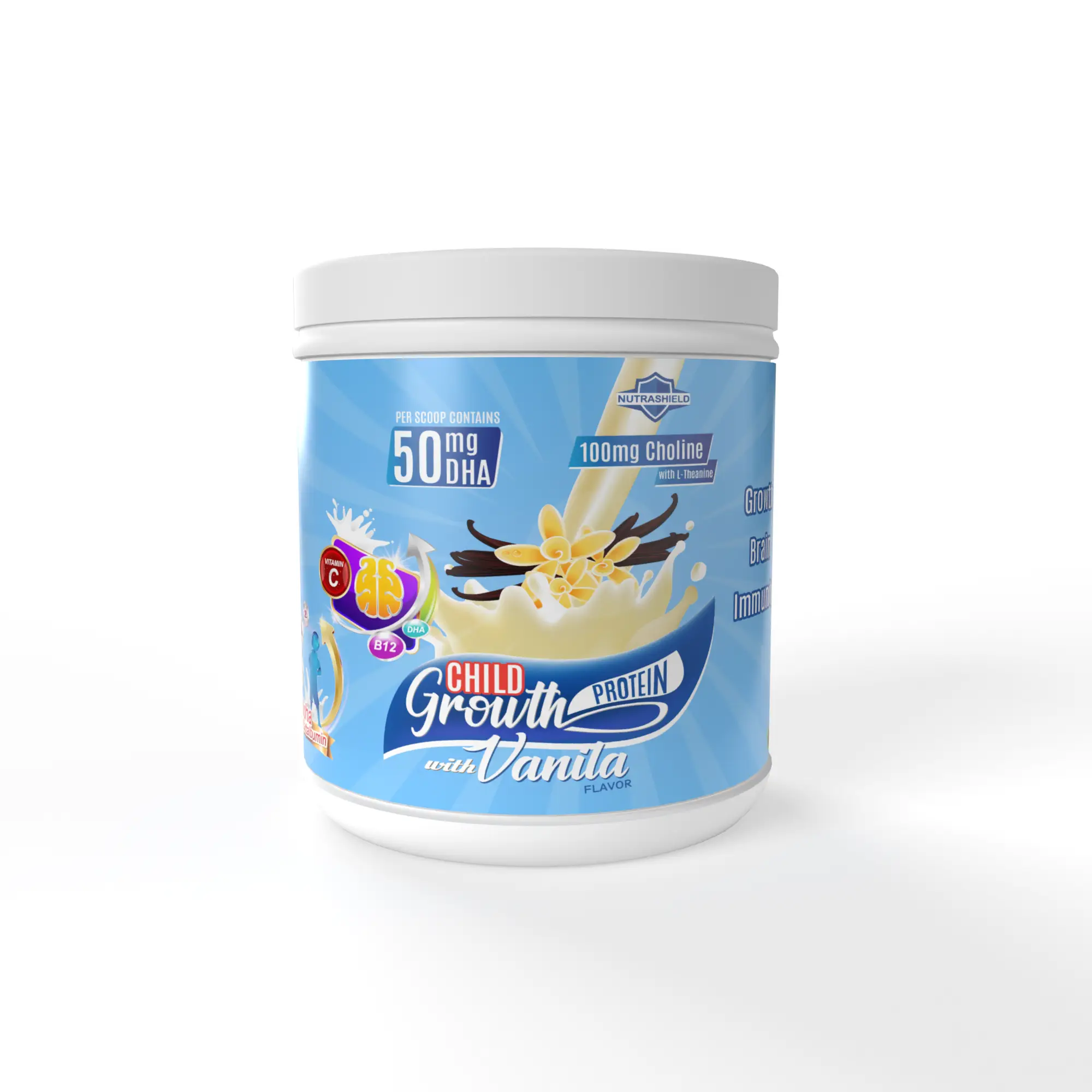 Child Grouth Protein With Vanila (300g) (HS00523)