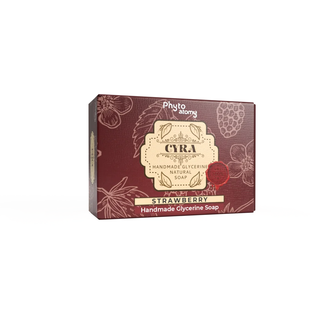 Strawberry Glycerine Soap  (100g) ( PC1339)