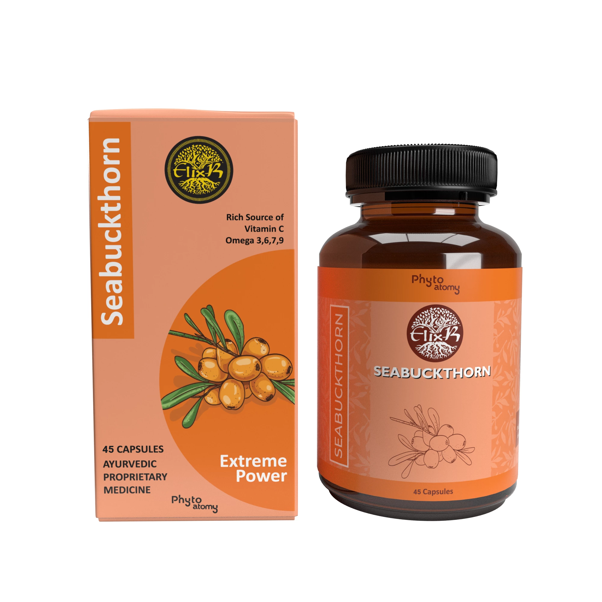 Sea Buckthorn Extreme Power 45 Capsule (HS00675)