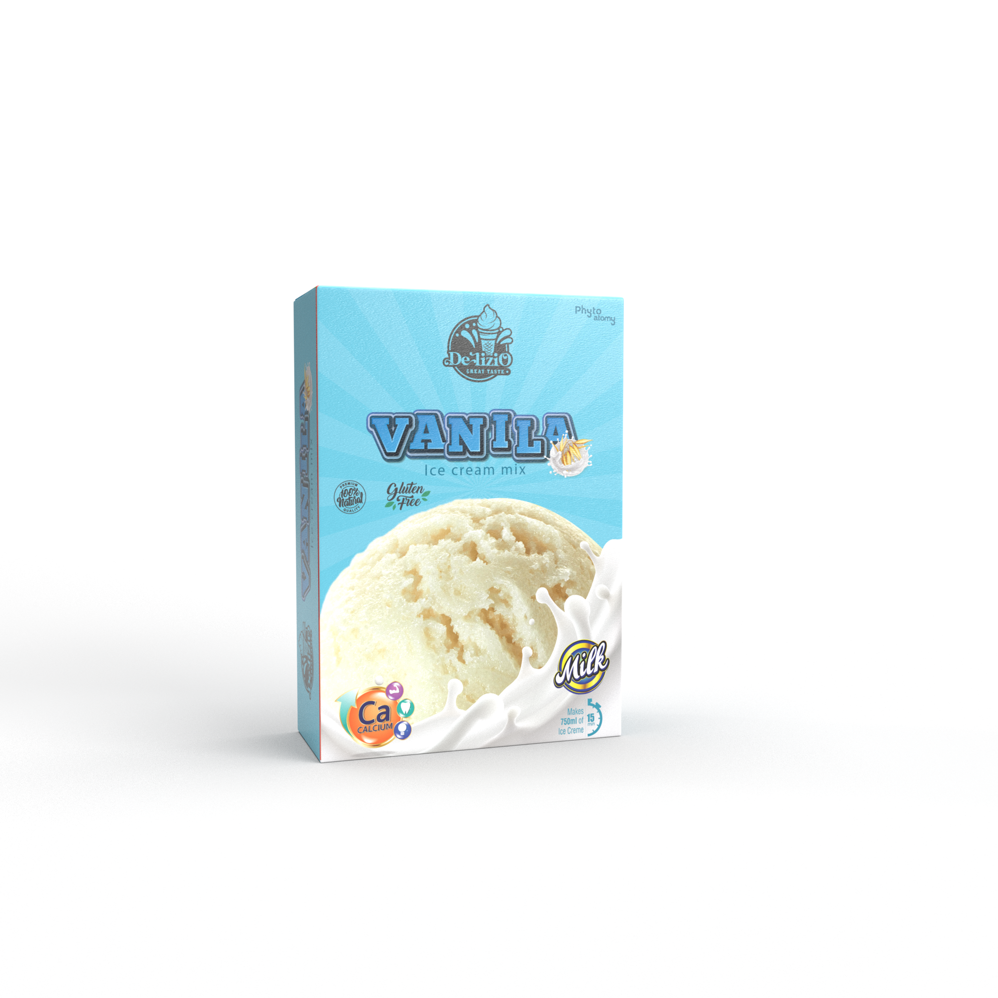 Delizio Vanila Ice Cream Mix 100g (F&00269)
